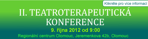 II. TEATROTERAPEUTICK KONFERENCE